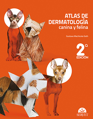 Atlas de dermatología canina y felina cover